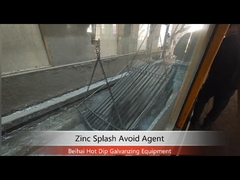 Zink Splash Vermijd Agent-Beihai Hot Dip galvaniserende apparatuur