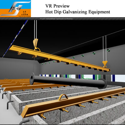 Kwaliteit  VR Preview Hot Dip Galvanizing Production Line Supplier Manufacture Furnace Burner Zinc Kettle Pot Tank Supplier fabriek