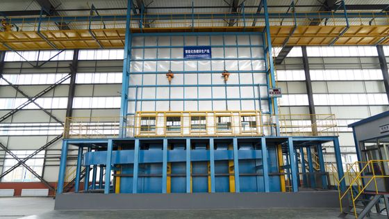 Kwaliteit  Hot Dip Galvanizing Enclosures On The Furnace fabriek